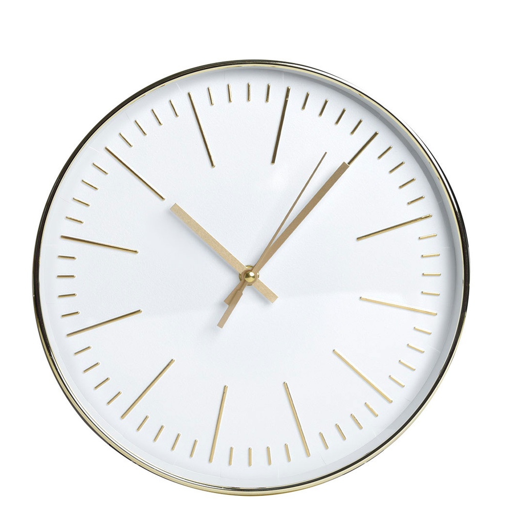 Horloge Murale Rond 29Cm Blanc