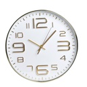 Horloge Murale Rond 29Cm Blanc