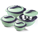 Ensemble de 4 Boites Isotherme Pinnacle Vert Pistache