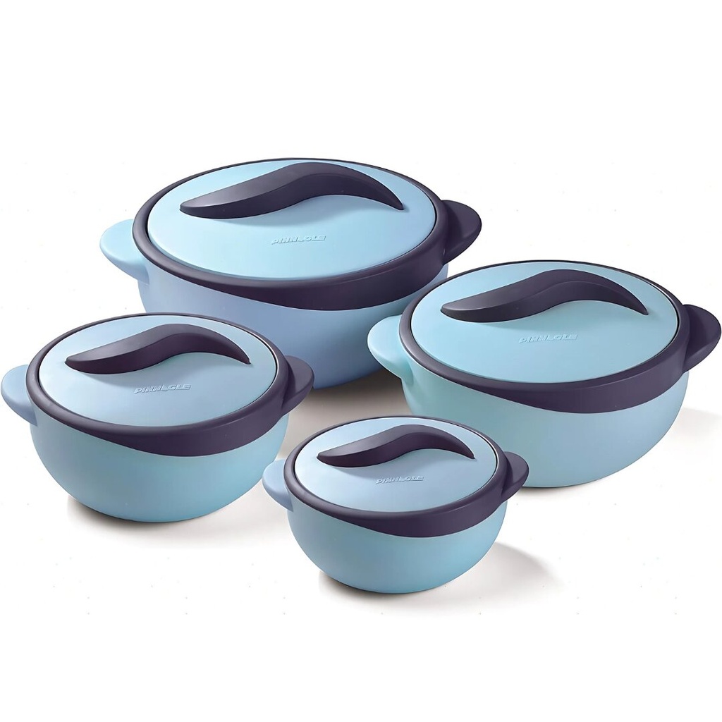 [SGM0418-BLC] Ensemble de 4 Boites Isotherme Pinnacle Bleu Ciel