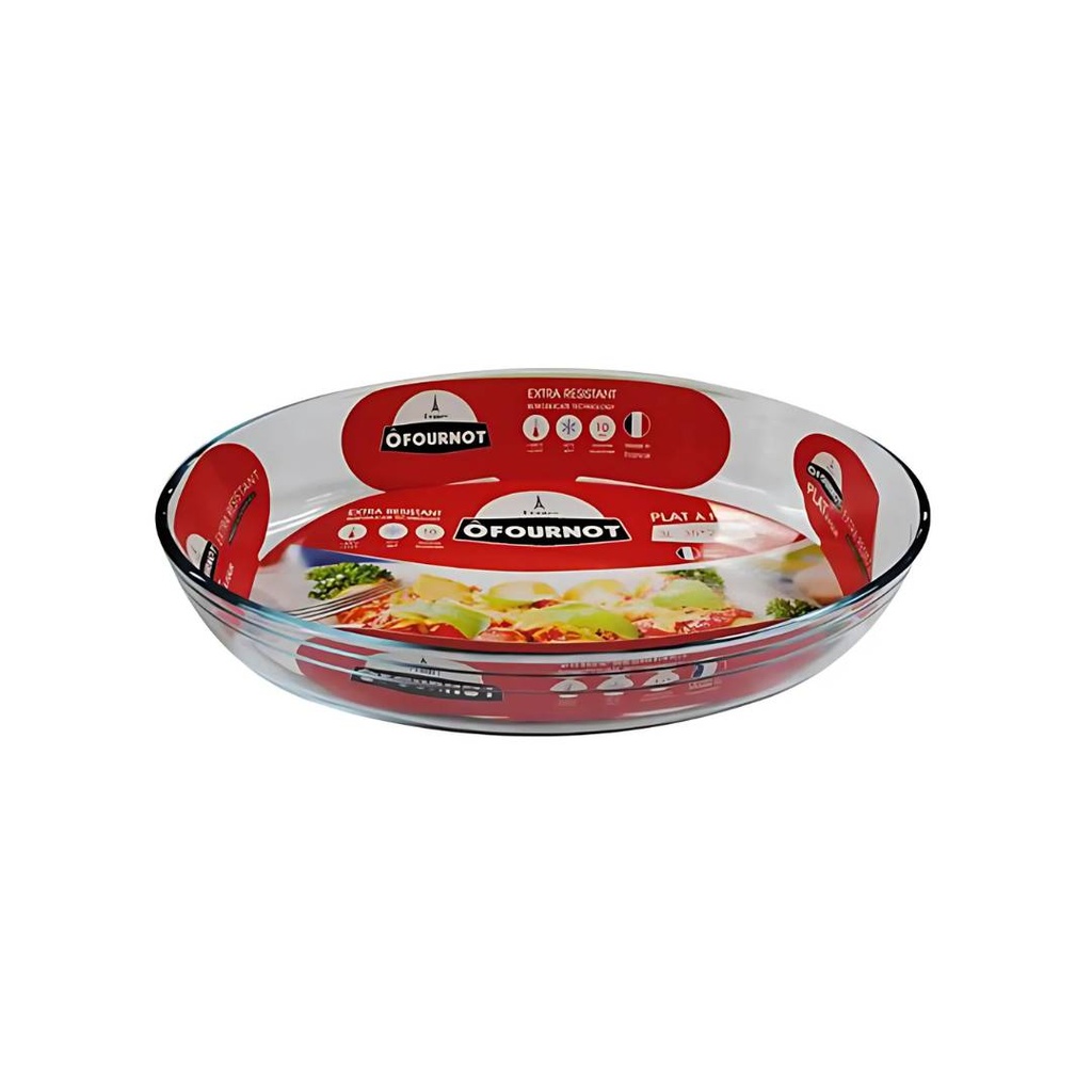 [SGM0925] Plat de Cuisson Oval Ofournot 30 x 21 cm 
