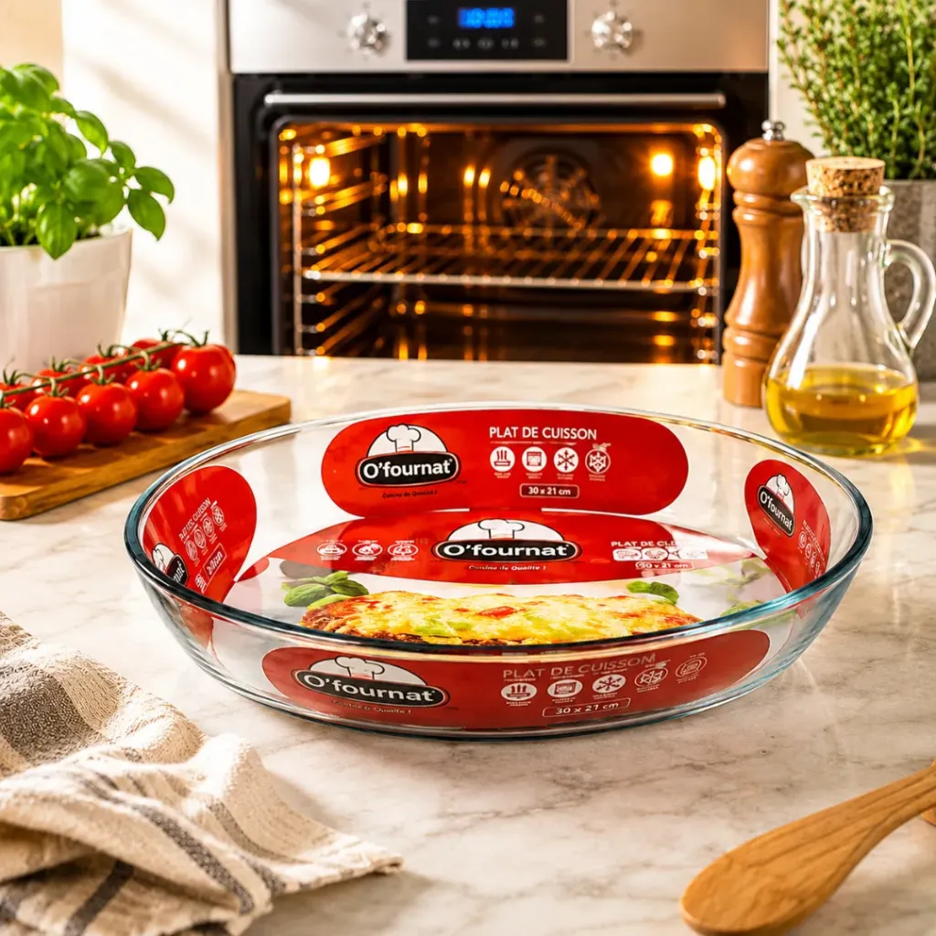 [SGM0925] Plat de Cuisson Oval Ofournot 30 x 21 cm