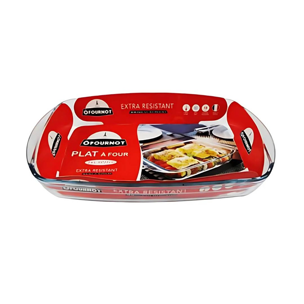 Plat de Cuisson Rectangulaire Ofournot 33 x 20 cm 