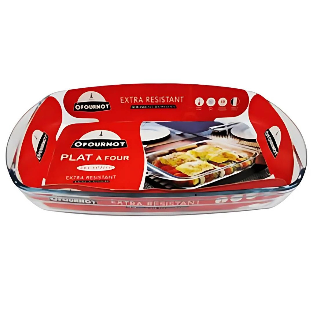 Plat de Cuisson Rectangulaire Ofournot 35 x 22 cm