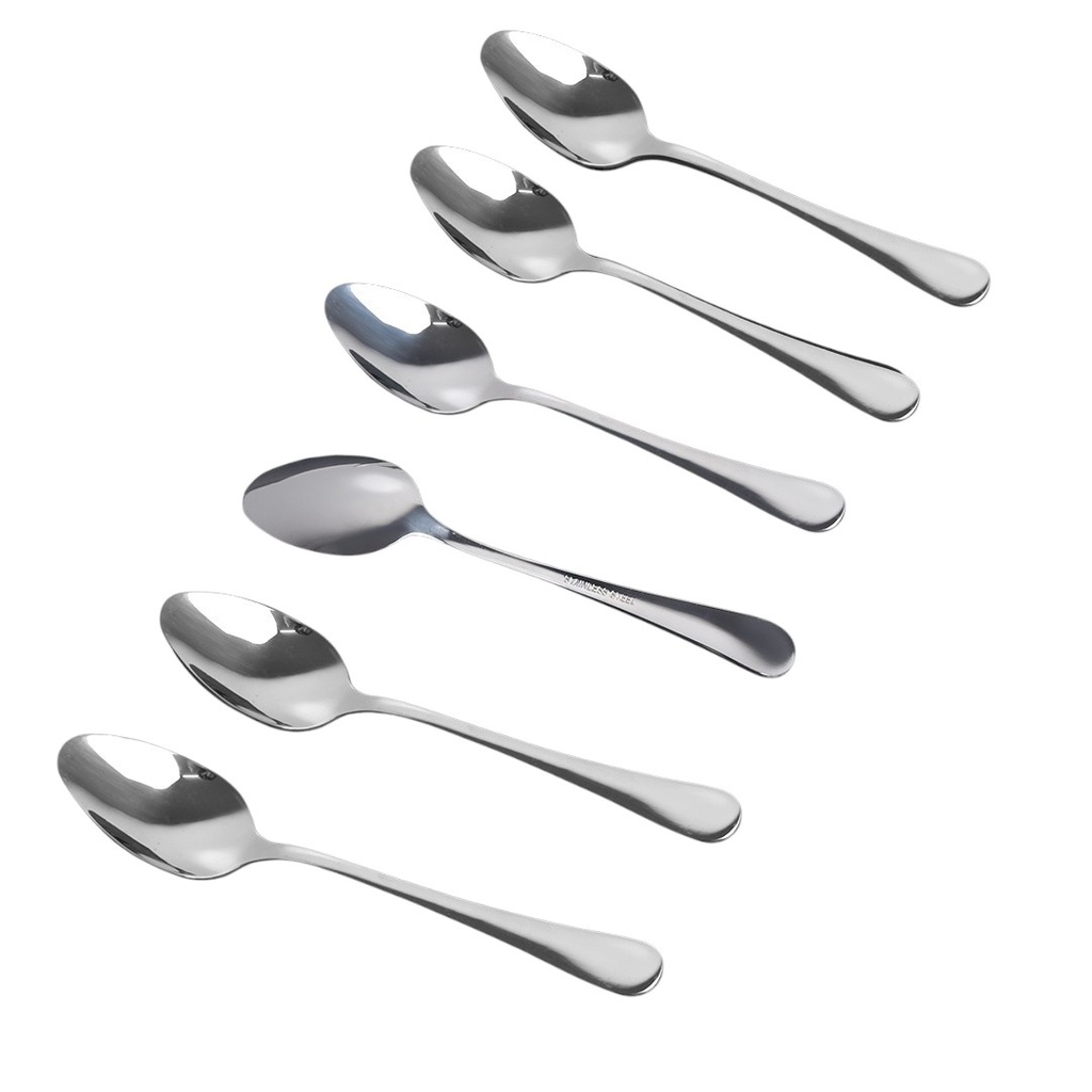 Lot De 6 Cuillères à café Cuisinova En Acier Inoxydable 
