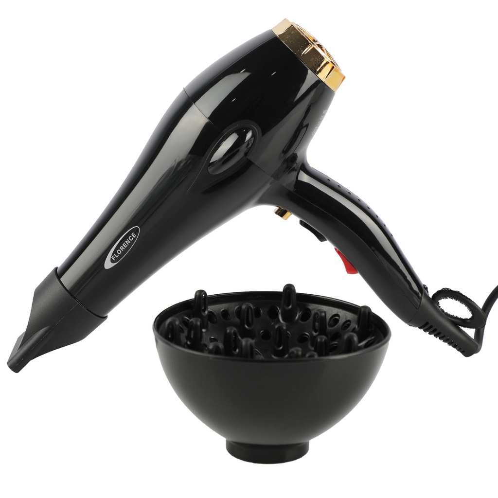 Sèche Cheveux Florence 1300 W Noir 
