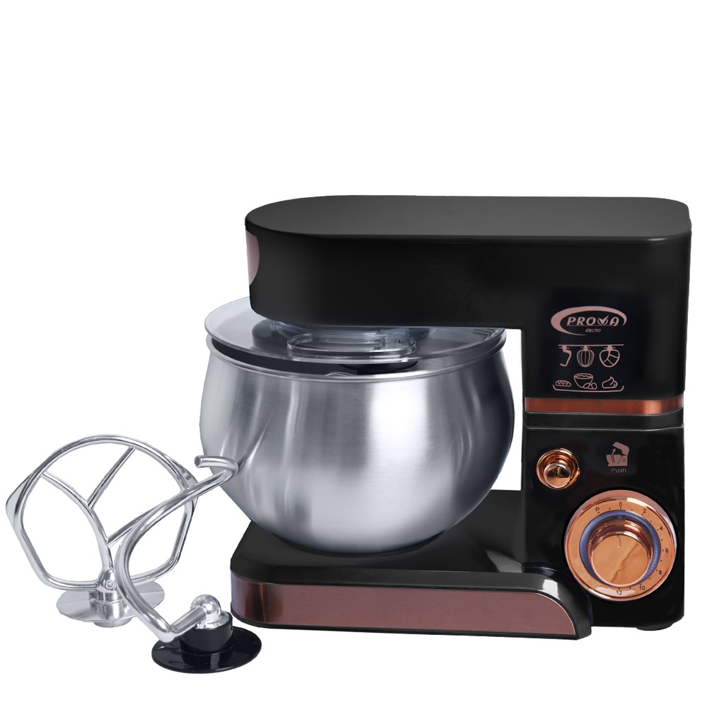 Robot Pétrin Prova 1300W 5L Noir 
