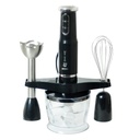 Mixeur Plongeant 4en1 Florence 600W Noir