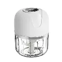 Mini Presse Ail Rechargaeble 45W Blanc
