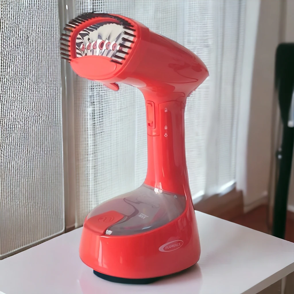 Défroisseur Vapeur Portable Florence 1470W-Rouge