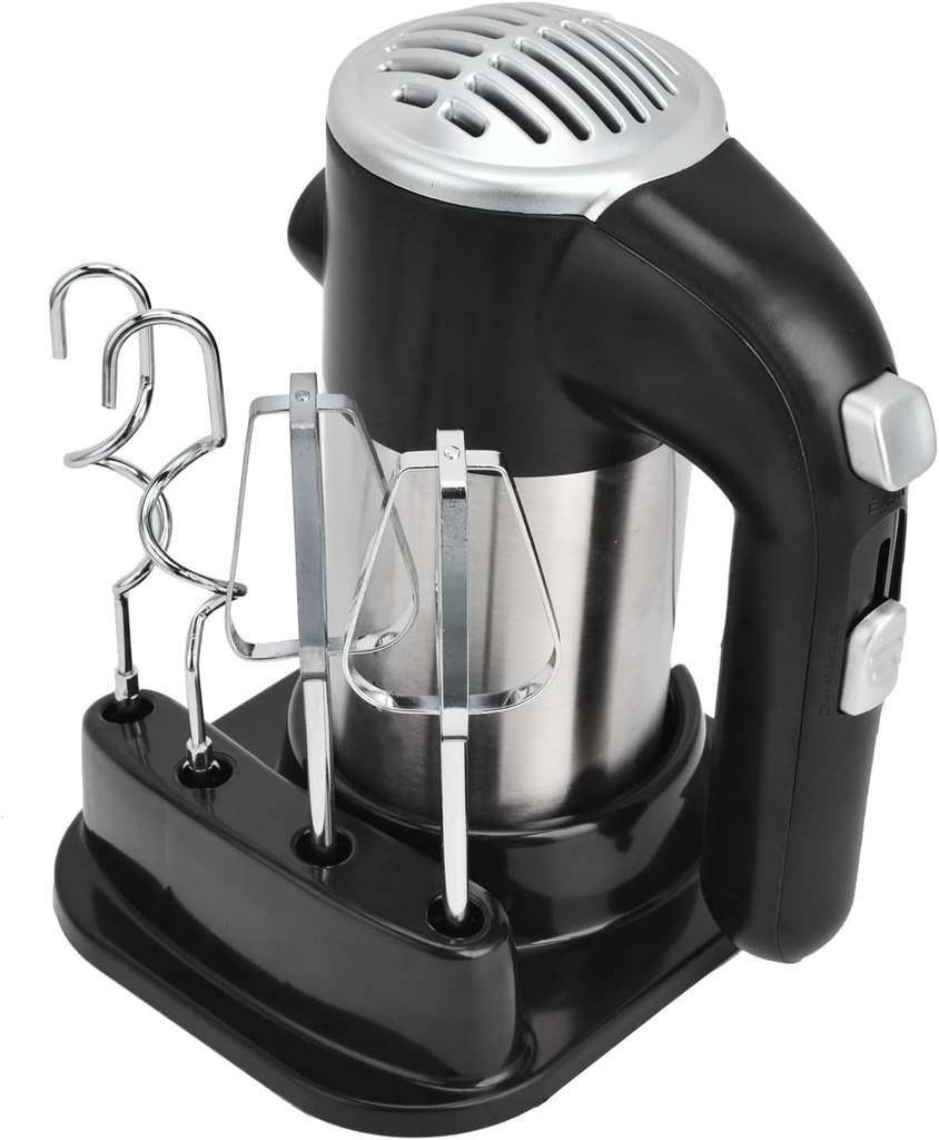 Batteur Mélangeur Electrique Florence Avec Support 300 W Noir