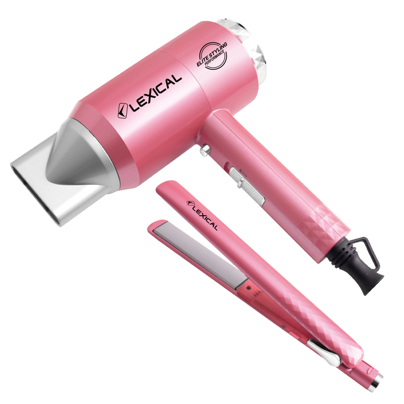 Coffret Sèche-cheveux & Lisseur Lexical 1900W 35W