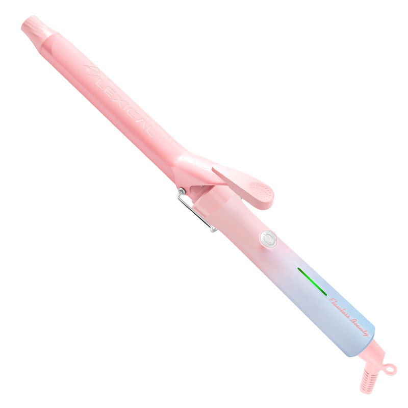 [LCI-4907] Fer à Boucler Lexical 28mm Rayon 80W Rose & Bleu 