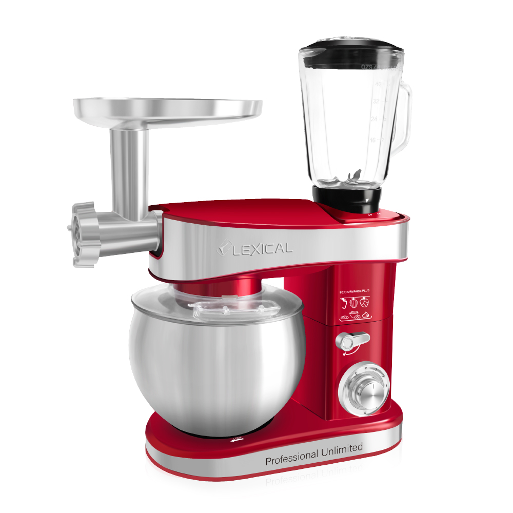 [LMB-1805] Robot Pétrin 5en1 Lexical 6L 1200W Rouge