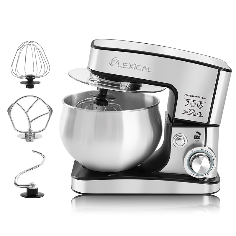 [LMB-1825] Robot Pétrin Lexical - 5 Litres - 1000W - Argent