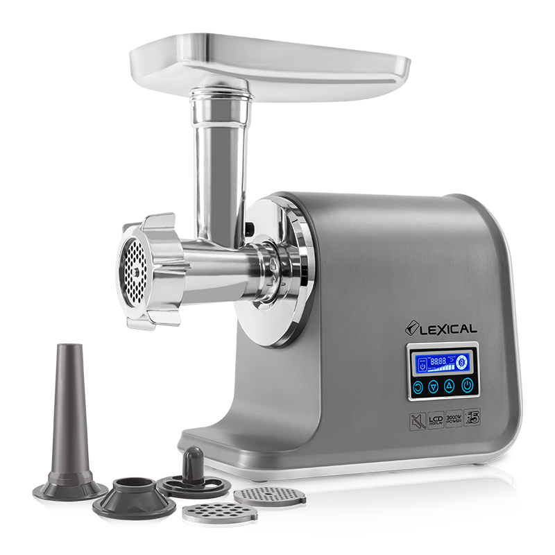 [LMG-2090] Hachoir à Viande Lexical Avec Afficheur 3000W Gris