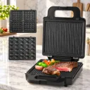 Appareil de Cuisson 3en1 Zouza , Panini , Gauffre Lexical 1400W