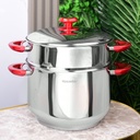 Couscoussier Inox Hascevher 12 Litres 28 cm