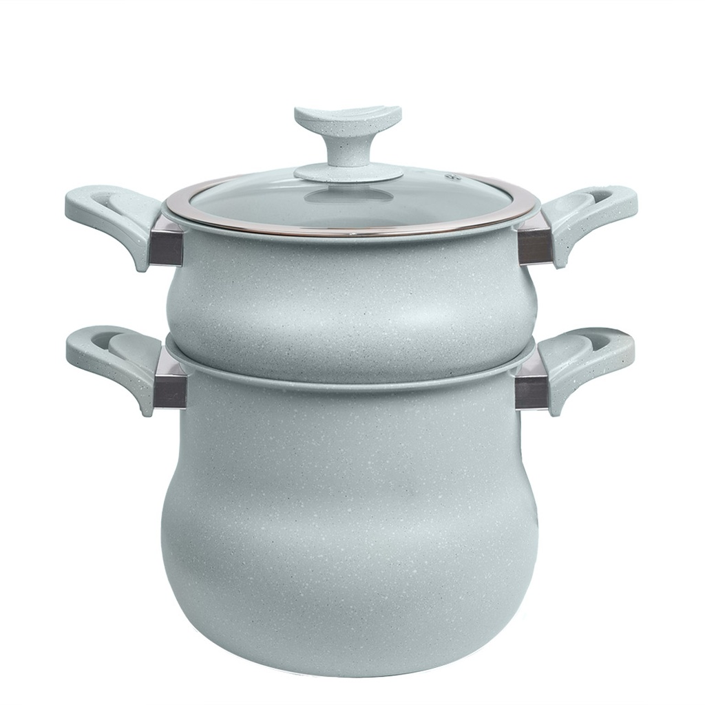 [COU20-P] Couscoussier Granite Lines 5,5L 20 cm Pastel