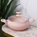 Marmite Granite Lines 3,8L 24 cm Rose