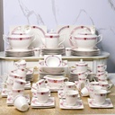 Service De Table 114 Pièces en Porcelaine Florence M3