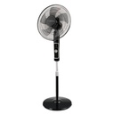 Ventilateur sur Pied Lexical Avec Télécommande 60W Noir