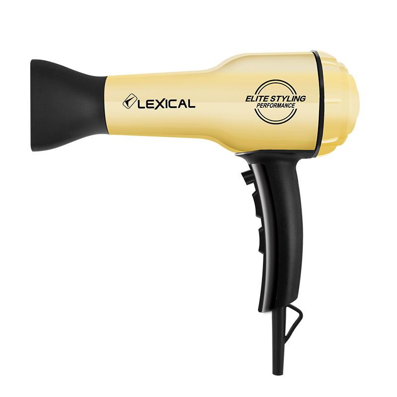 [LHD-5035-9-J] Sèche Cheveux Lexical 1800W- Jaune