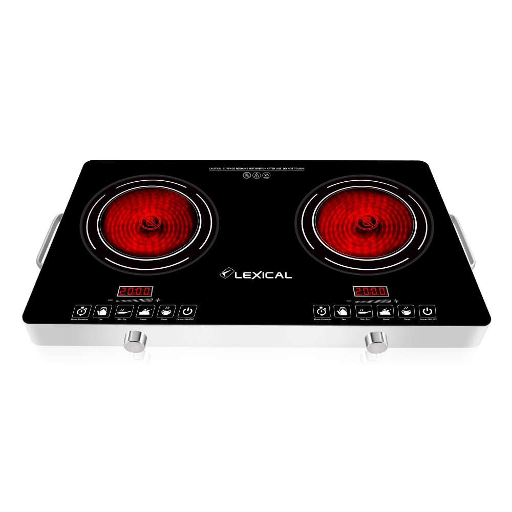 Plaque de Cuisson Electrique double Feux Led 4000W