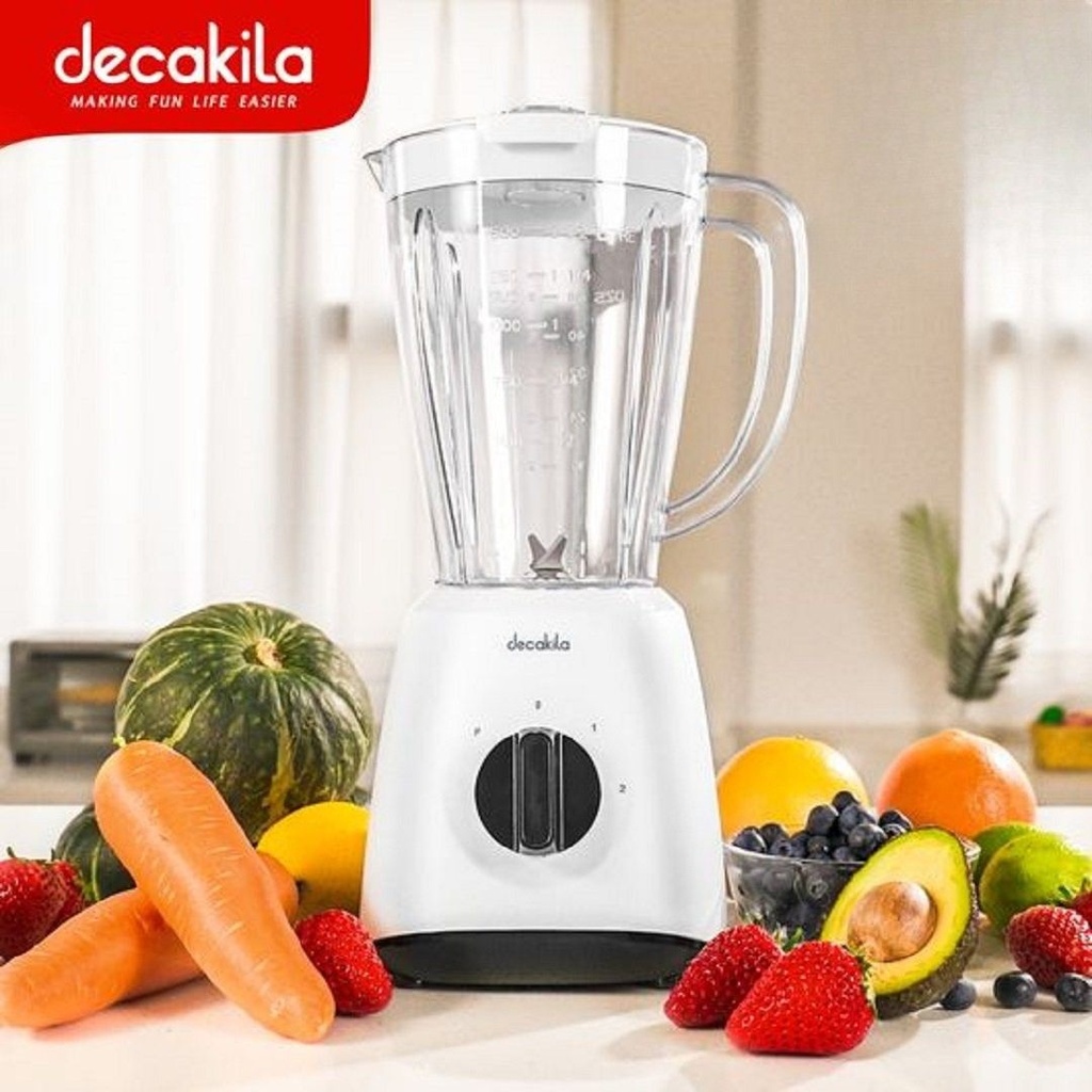 [KEJB034W] Decakila Blender électrique 2 in 1 - 400W - 1,5L