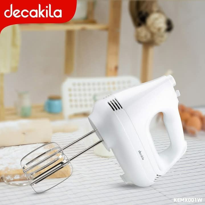 [KEMX001W] Decakila Batteur électrique 200W 6 vitesses