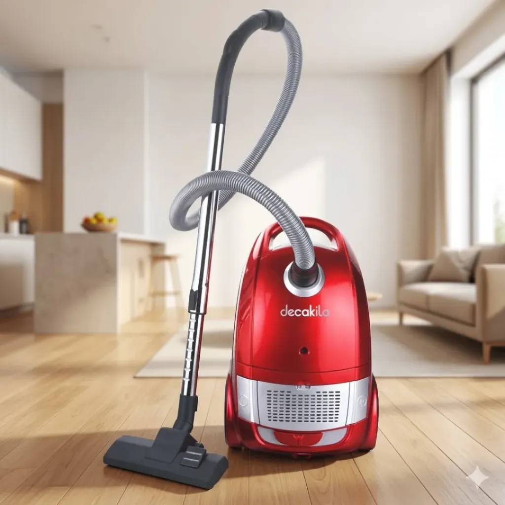 [CEVC007R] Decakila Aspirateur 2 en 1 - 1800W- 5L