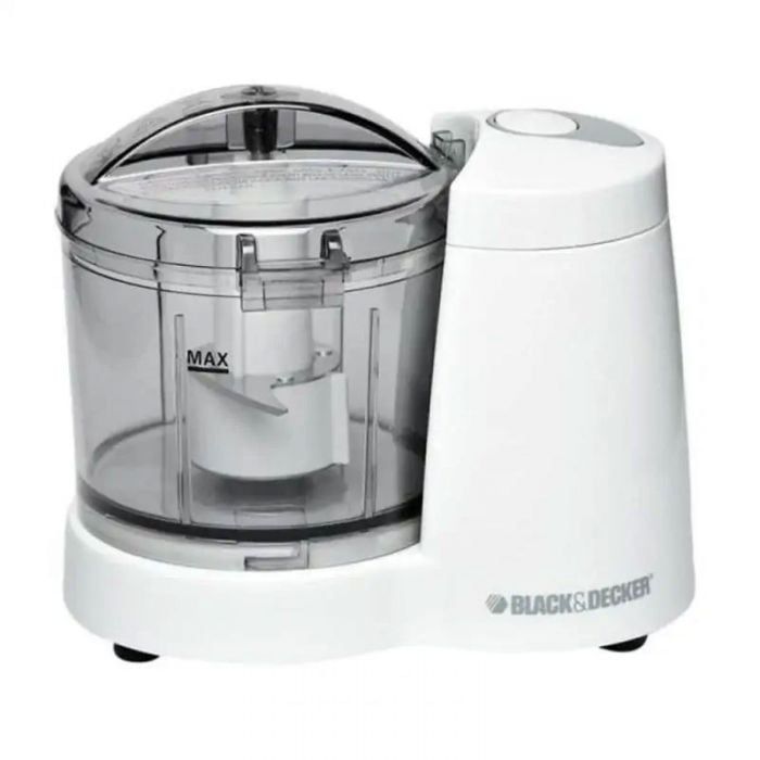 Black & Decker Mini hachoir 120W – Blanc
