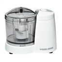 Black & Decker Mini hachoir 120W – Blanc