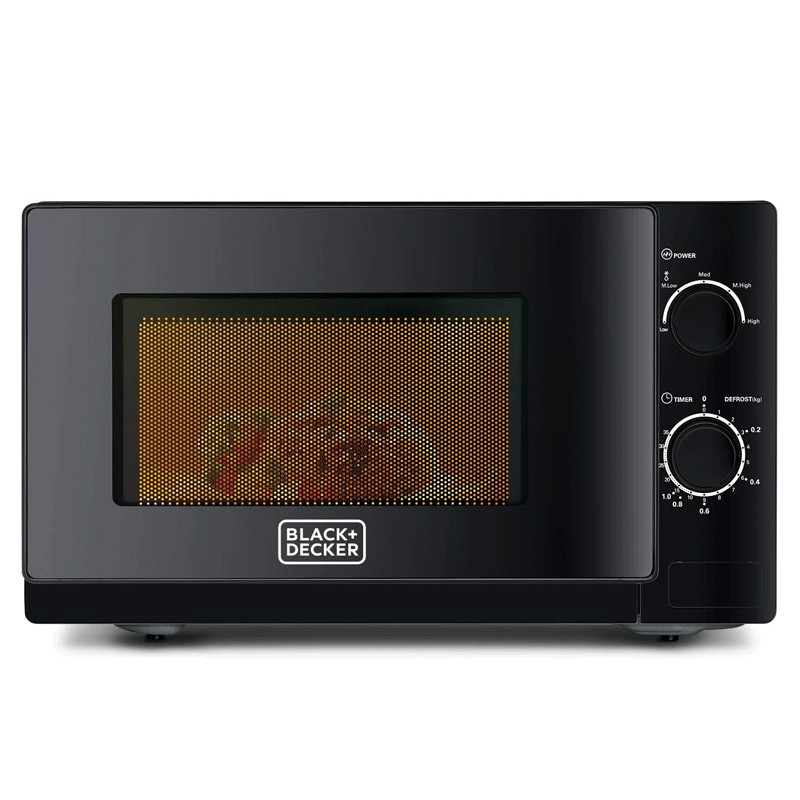 [MZ2020P-B5] Black & Decker Micro-ondes 20L - 700W – Noir