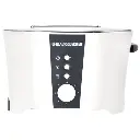 Black & Decker Grille-Pain 800W – 2 Tranches – Blanc