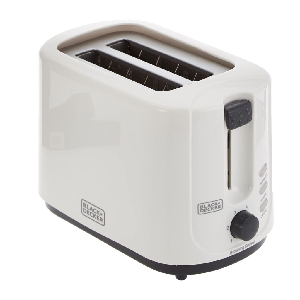 Black & Decker Grille-pain électrique 750W – 2 tranches