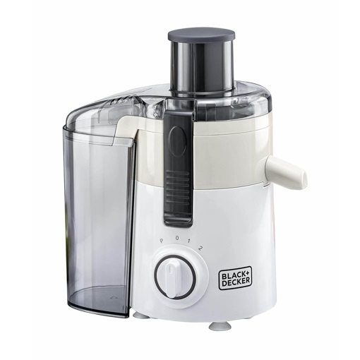 [JE250-B5] Black & Decker Extracteur de jus 250W 950ml – Blanc