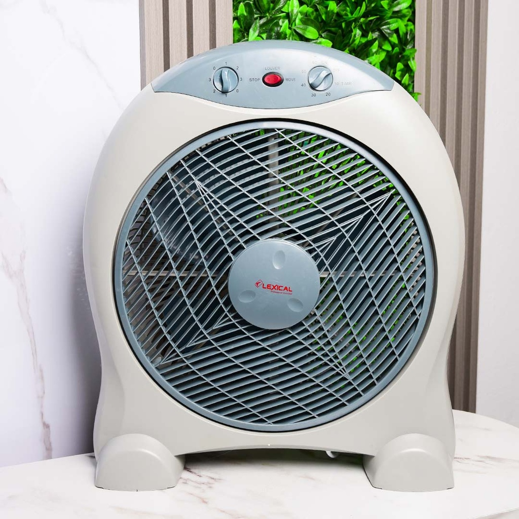 [LEX16BOX] Ventilateur Lexical 3 Vitesse 16 Pouce -Gris