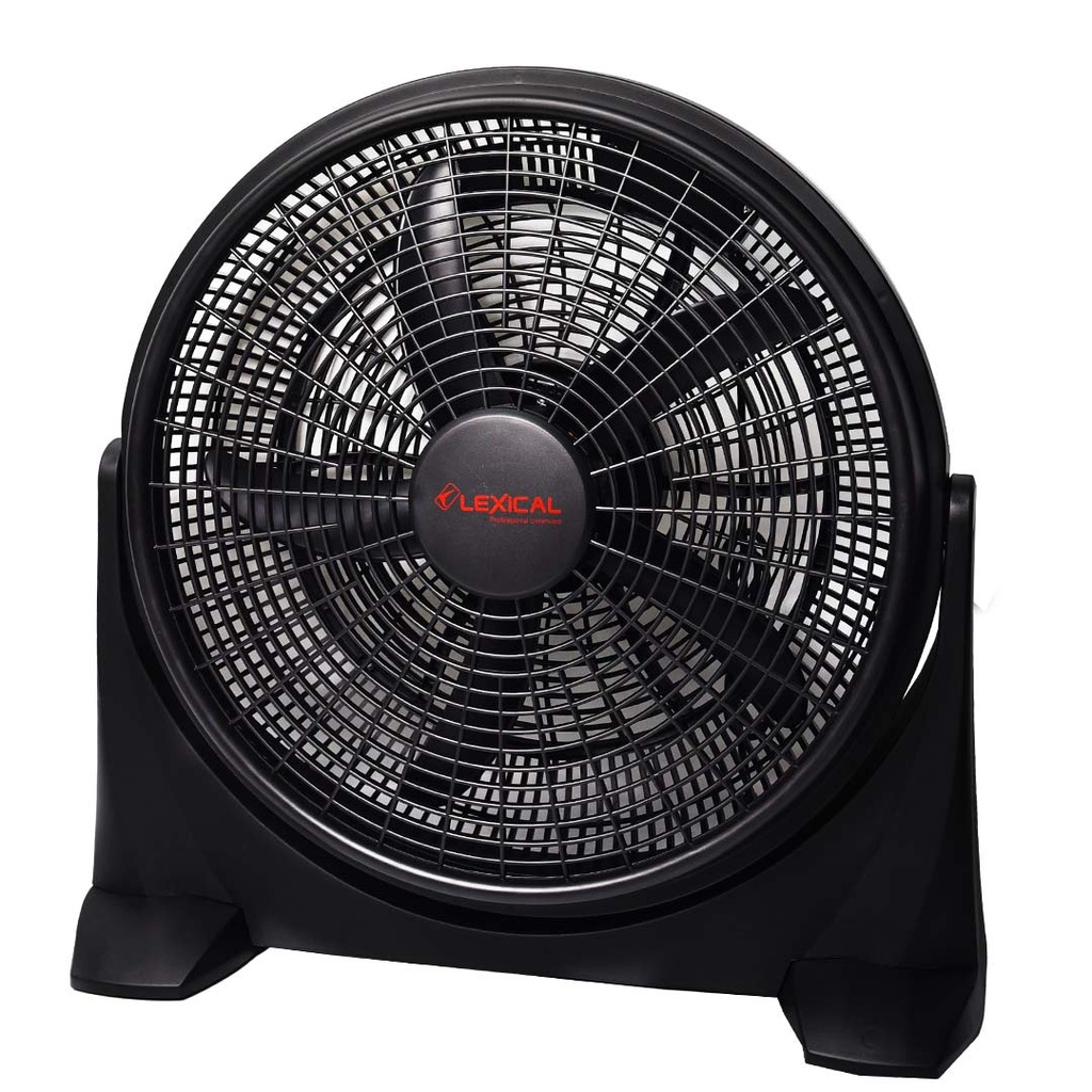 Ventilateur Lexical 3 Vitesse 20 Pouce -Noir