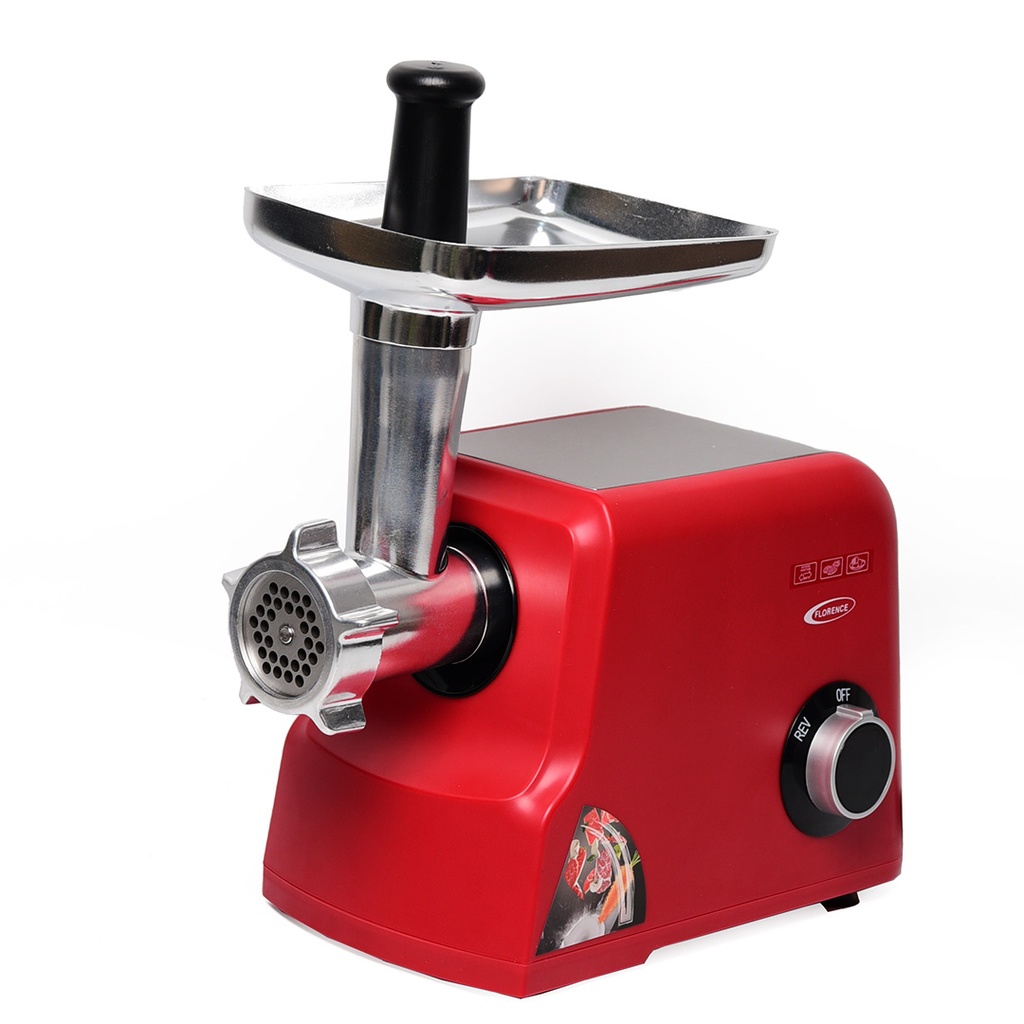 [HK422R] Hachoir à Viande & Râpe Florence – 1000W Rouge