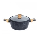 Marmite Granite Sizar 24 cm - Noir