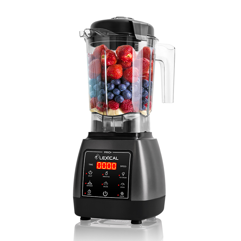 Blender Professionnel Avec Afficheur Lexical 2000W 2L Gris Charbon