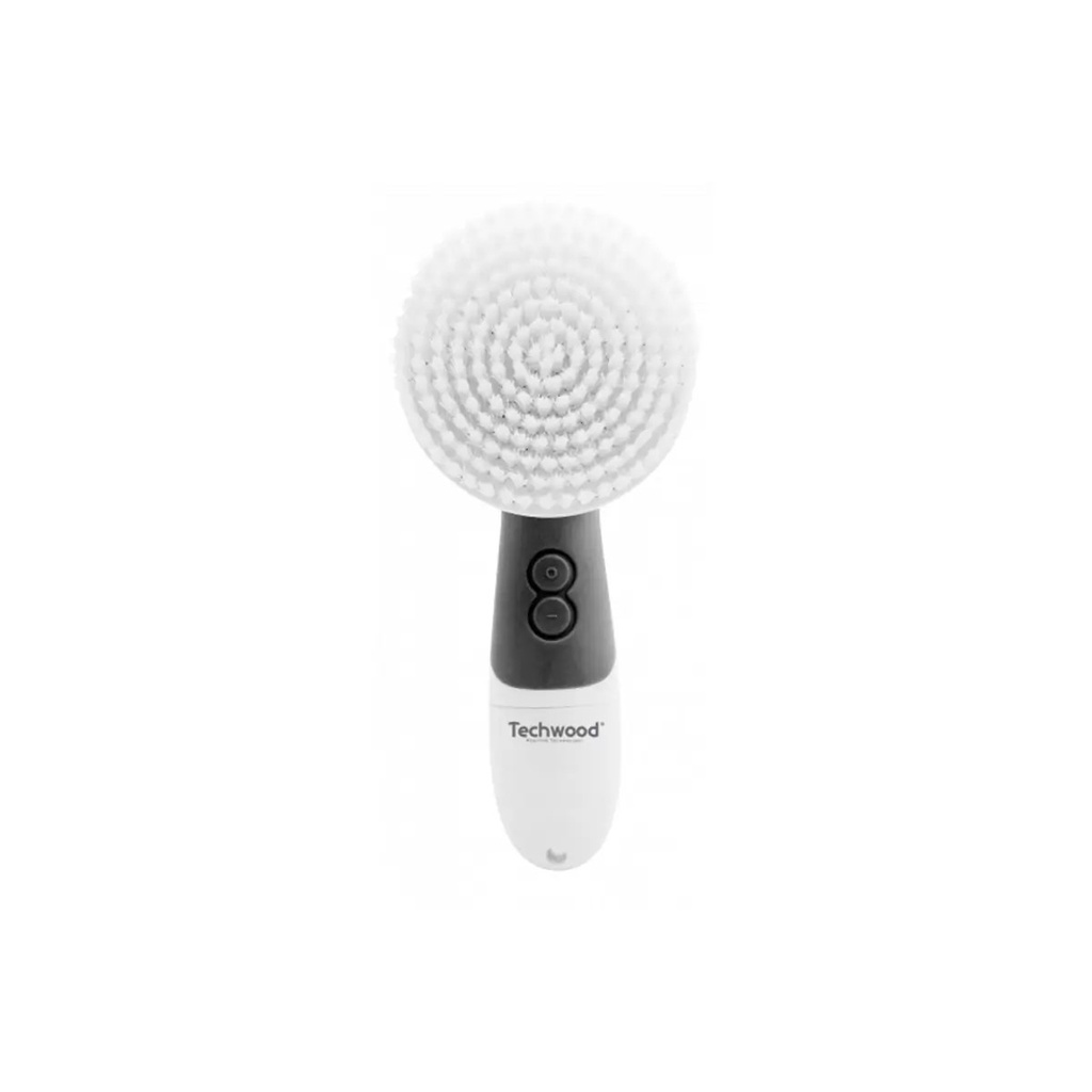 Brosse Cosmétique Visage & Corps Techwood, Tête Rotative & 4 Accessoires – TBV-313