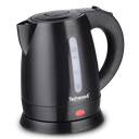 Bouilloire Techwood Noir 1L, Arrêt Automatique & Protection Surchauffe, Couvercle Sécurité – TB-1036