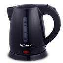 Bouilloire Techwood Noir 1L, Socle 360°, Arrêt Automatique & Protection Surchauffe – TB-1056