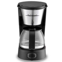 Cafetière Électrique Techwood Noir Inox – 6 à 8 Tasses avec Système Anti-Gouttes & Arrêt Automatique TCA-696