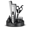 Tondeuse 3 en 1 Techwood Rechargeable, Rasoir & Épilateur Nasal avec Support – TTN-976