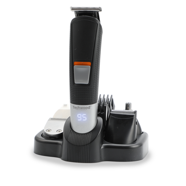 Tondeuse Multifonction Techwood Rechargeable USB-C, Affichage LED & 6 Têtes – TTN-700
