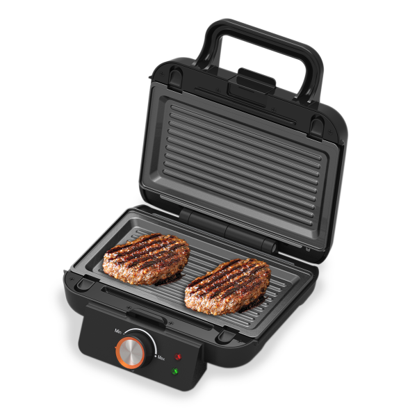 Grill Multifonction Techwood 3 en 1, Plaques Interchangeables & Température Réglable – TGC-1366