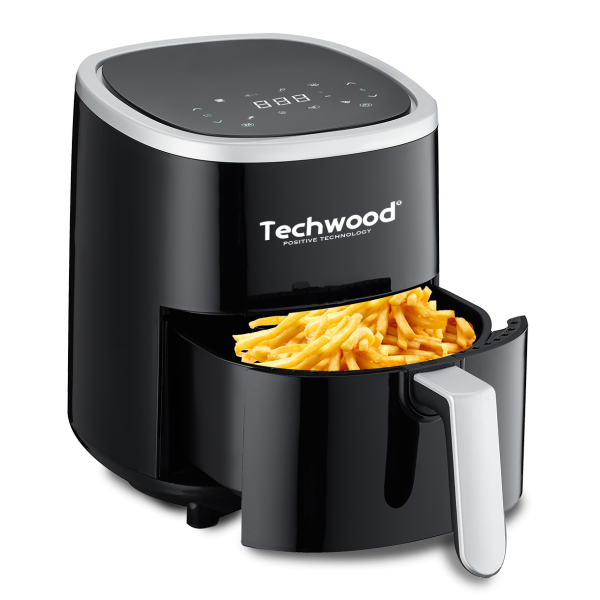 [TWFR60171] Friteuse Digitale Sans Huile Techwood 3,5L, 8 Programmes & Minuterie 60min – TFR-358SHD